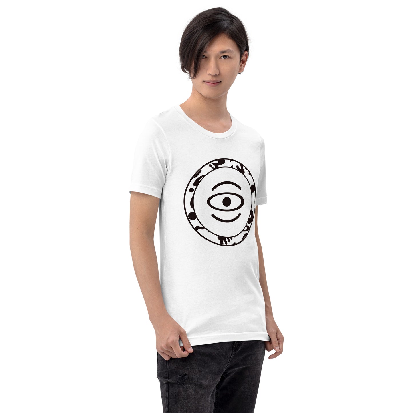 ADORN'D EMBLEM T-SHIRT - Starlight White Logo