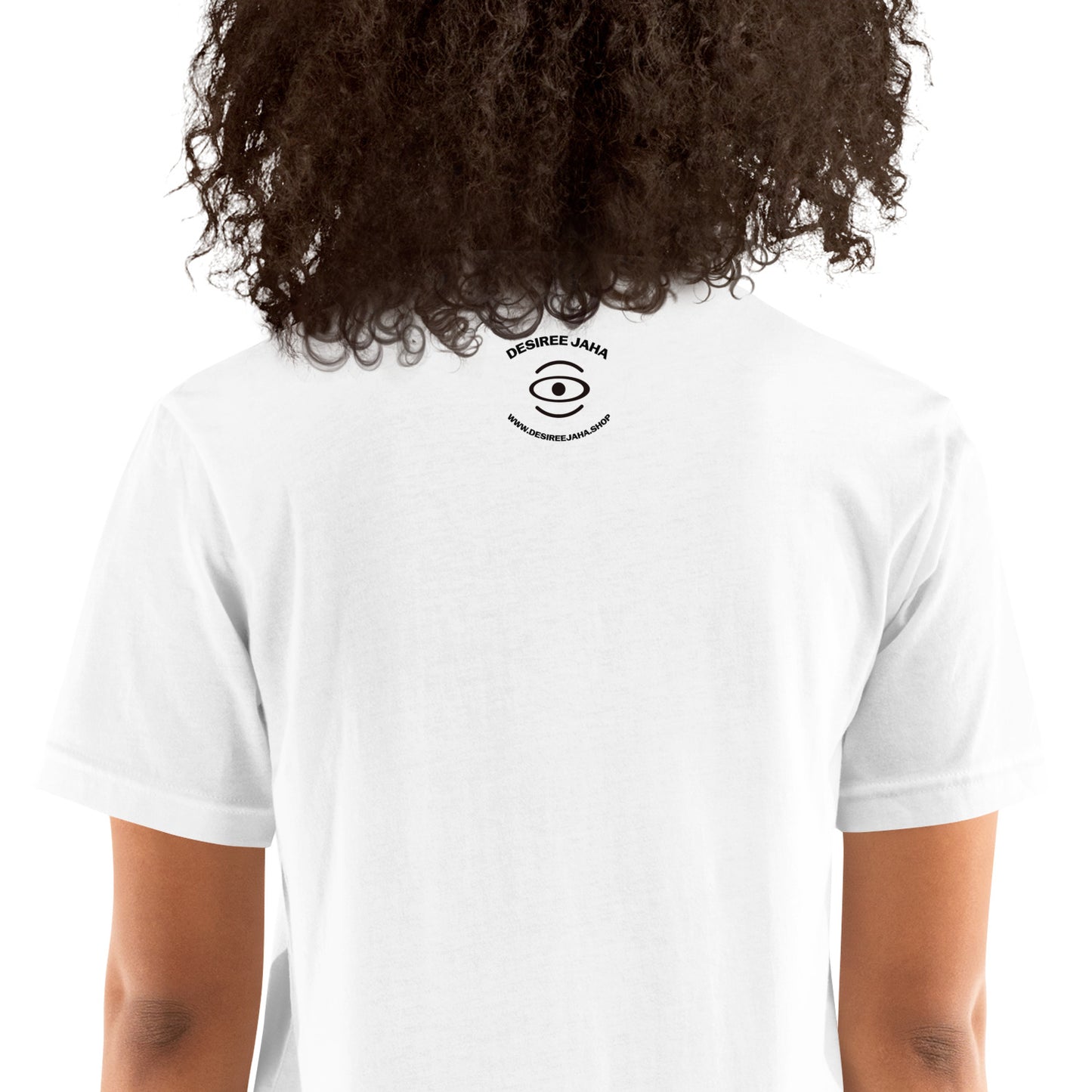 ADORN'D EMBLEM T-SHIRT - Starlight White