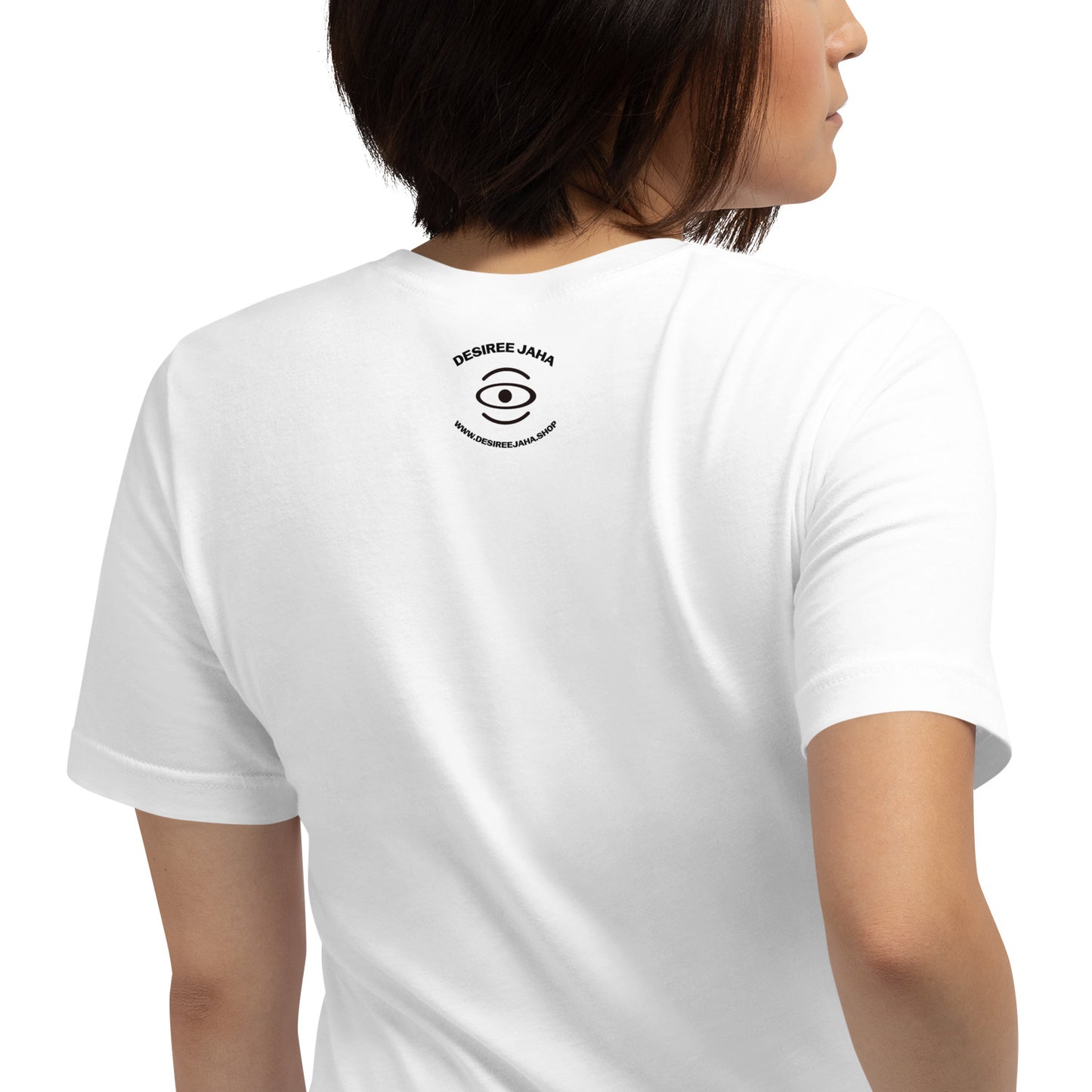 ADORN'D EMBLEM T-SHIRT - Starlight White Logo