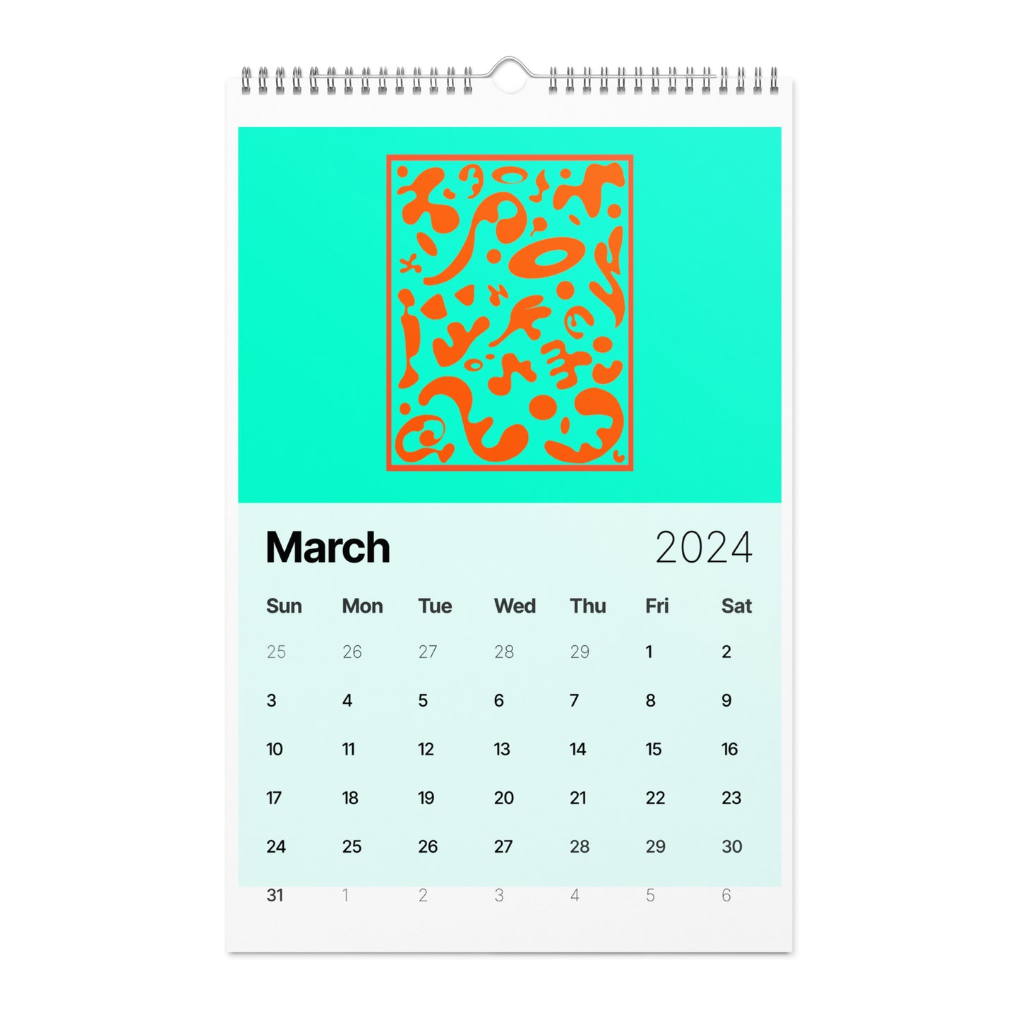 BRIGHT FUTURE WALL CALENDAR (2024)