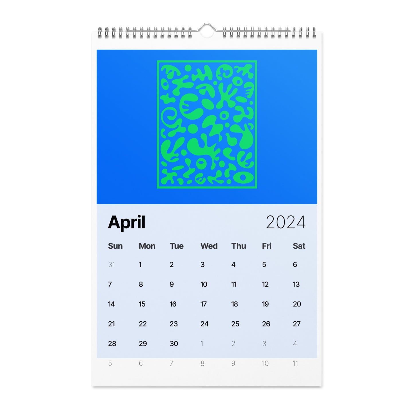 BRIGHT FUTURE WALL CALENDAR (2024)