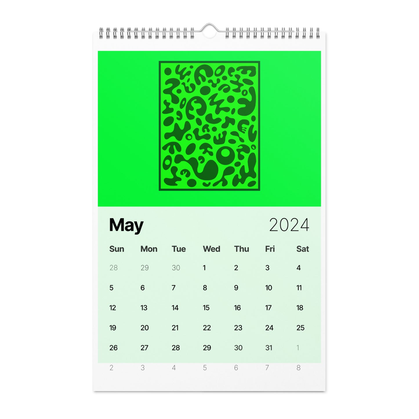 BRIGHT FUTURE WALL CALENDAR (2024)