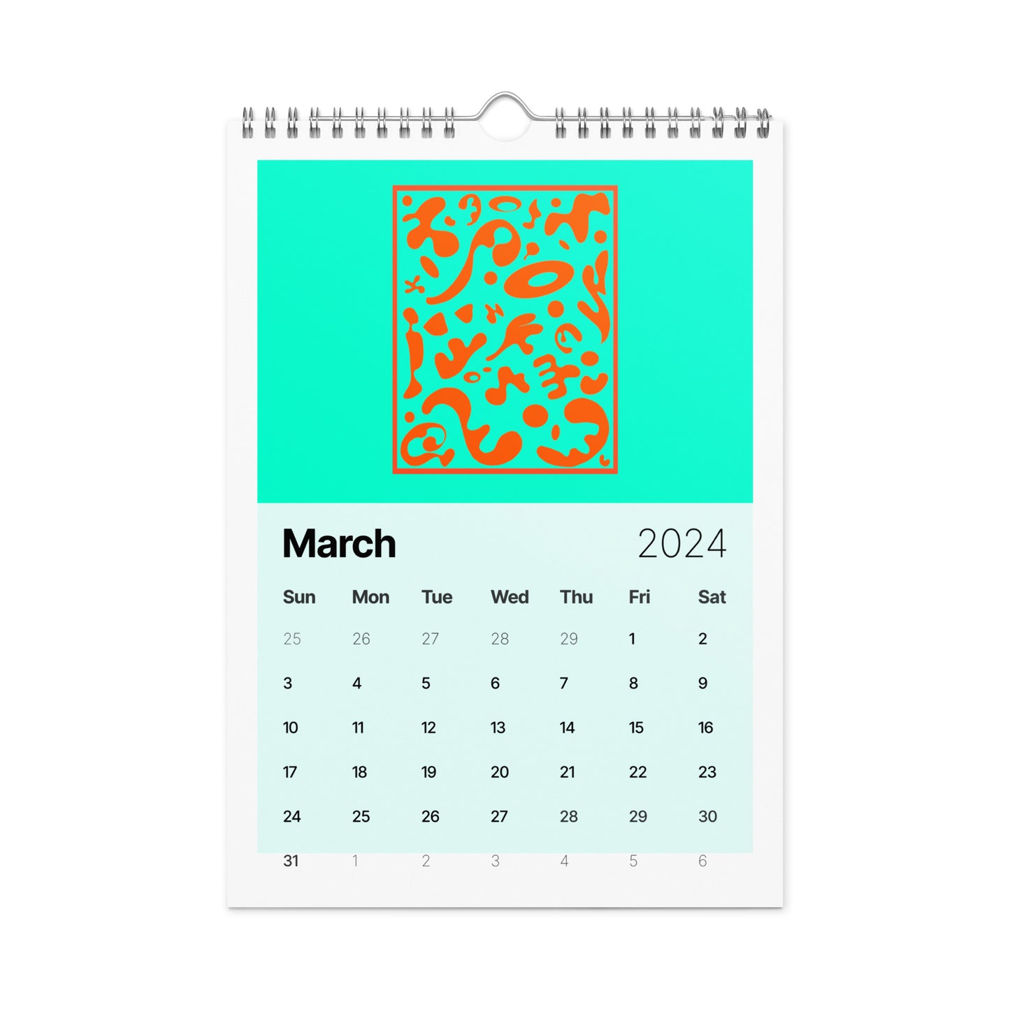 BRIGHT FUTURE WALL CALENDAR (2024)