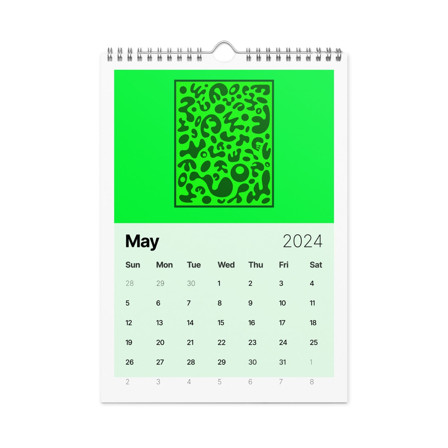 BRIGHT FUTURE WALL CALENDAR (2024)