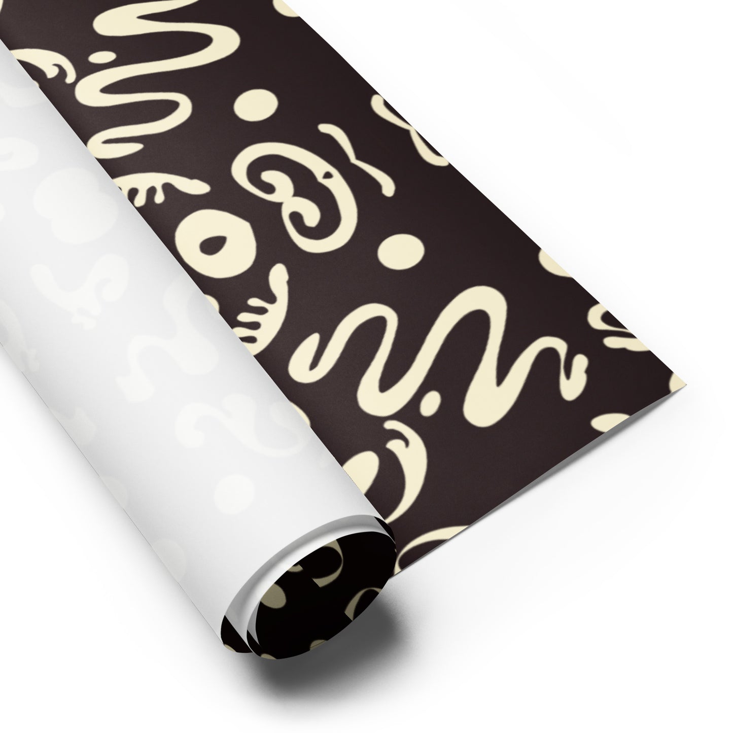 ADORN'D WRAPPING PAPER SHEETS - Smoke Black