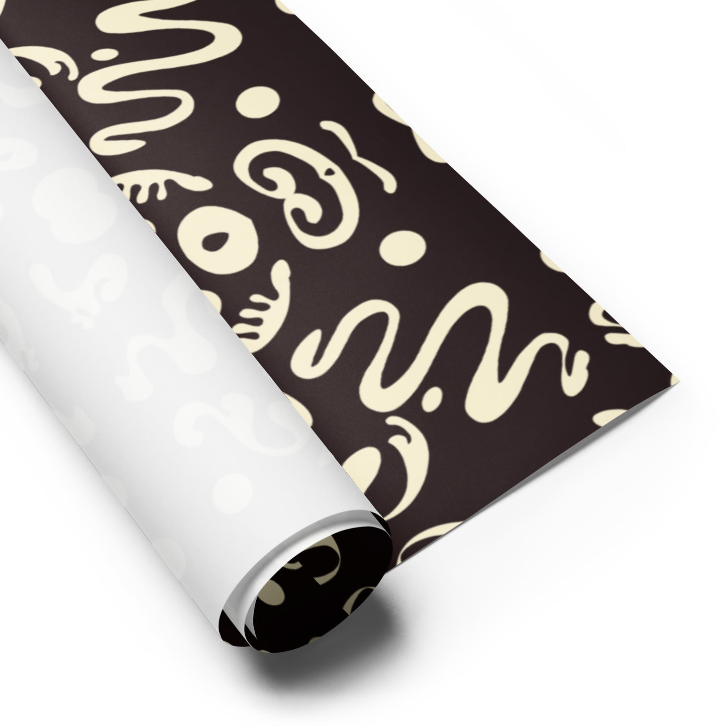 ADORN'D WRAPPING PAPER SHEETS - Smoke Black